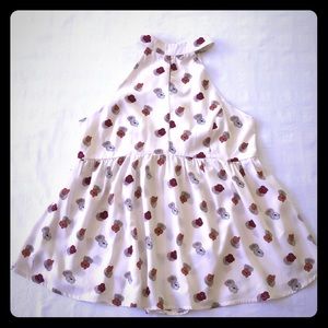 Halter Top with cute flowers. Perfect for summer!